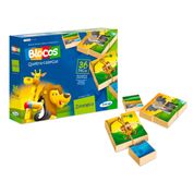 Blocos Pedagógicos - Quebra-cabeça Zoológico - Xalingo