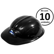 Kit 10 Capacete Policial Infantil Adulto para Festa Fantasia Aniversário