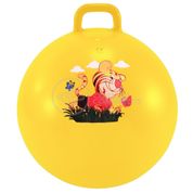 Bola de Saltar Pula Pula Infantil Inflável De Brinquedo 35cm Cor:Amarelo;Tamanho:Único;Gênero:Infantil