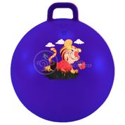 Bola de Saltar Pula Pula Infantil Inflável De Brinquedo 35cm - Azul