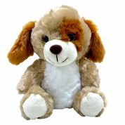 Pelucia Cachorrinho Glitter Nos Olhos 20cm +3 Anos Fizzy