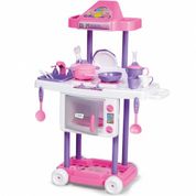 Cozinha Infantil Completa Riva Chef Rosa - TaTeTi