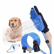 Banho Pet Luva Com Mangueira Para Cachorro Escova  Massagem