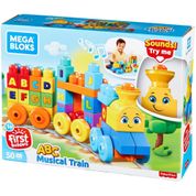 MEGA BLOKS TREM MUSICAL ABC