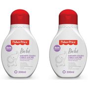 2 SABONETES LIQUIDO DA CABEÇA AOS PÉS FISHER PRICE 200ML