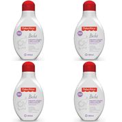 4 SABONETES LIQUIDO DA CABEÇA AOS PÉS FISHER PRICE 400ML