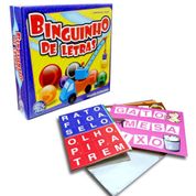 JOGO DE BINGO BINGUINHO DE LETRAS 4ANOS