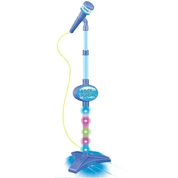 Microfone Pedestal Infantil Azul - DM Toys 5897