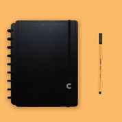 Caderno Inteligente Medio Basic Black - 80 Folhas