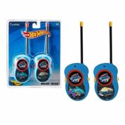 Walkie Talkie Infantil Hot Wheels Radio Comunicador Candide