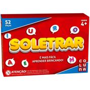 JOGO DIVERSO SOLETRAR 52 PEÇAS