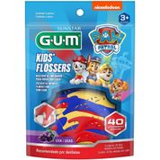 FIO DENTAL INFANTIL COM HASTE - FLOSSER PATRULHA CANINA GUM