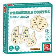 Jogo Quebra Cabeca Primeiras Contas +4 Anos 48 Pecas