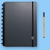 Caderno Inteligente Grande Basic Grey 80 Folhas