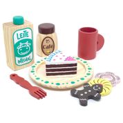Kit Café em Madeira - 10 peças