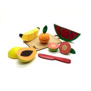Kit Frutinhas em Madeira com corte