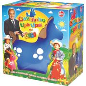 CAVALINHO INFANTIL UPA UPA VINIL AZUL