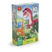 QUEBRA-CABECA CARTONADO DINO KIDS 30 PECAS