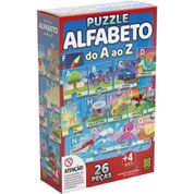 QUEBRA-CABECA CARTONADO ALFABETO 26 PECAS
