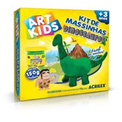 MASSA PARA MODELAR CRIATIVA ART KIDS DINOSSAURO 1 VERDE