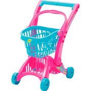 Carrinho De Compras Super Mercadinho Rosa/Lilas- Calesita 0212