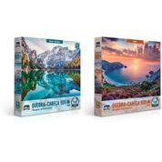 QUEBRA-CABECA CARTONADO PAISAGENS DESLUMBRANTES 500PCS