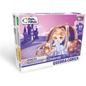 QUEBRA-CABECA CARTONADO CINDERELA 60PCS