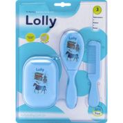 PRODUTO PARA BEBE KIT BANHO TIP TOP AZUL 3PCS.