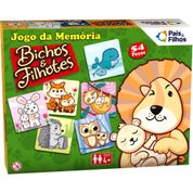 JOGO DA MEMORIA BICHOS E FILHOTES 54 PECAS