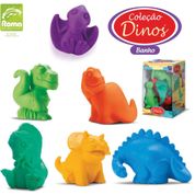 BRINQUEDO PARA BEBE COLECAO DINOS BANHO 8,5CM.