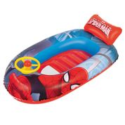 Boia Spider Man Circular Vermelho,Azul Bestway