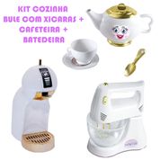 Cozinha Infantil 3 Eletrodomésticos Brinquedo Princesas