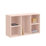 Nicho Modulado Infinity com 5 Prateleiras - Rosa