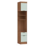 Guarda Roupa Modulado Infinity com 1 Gaveta - Macadâmia/Pistache