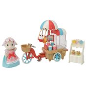 Sylvanian Families - Triciclo Delivery de Pipoca - Mamãe Ovelha - Epoch