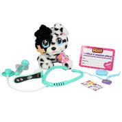 Conjunto de Pelúcia e Acessórios Veterinário - Luppy - Adota Pet - Multikids