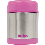 Pote Térmico Rosa Inox Parede Dupla 350ml Buba - 10740