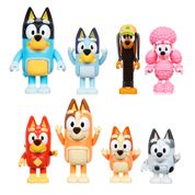 Conjunto de Mini Figuras - Bluey - Família Bluey’s e Amigos - Candide