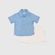 Conjunto Baby Gut Camisa Com Bermuda