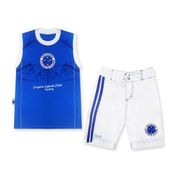 Conjunto Infantil Cruzeiro Regata Board Oficialaa