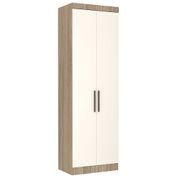 Guarda Roupa Modulado 2 Portas 275 Slim Areia/Jequitiba - Eucamóveis