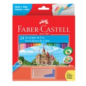 Ecolápis de Cor Faber Castell 24 Cores