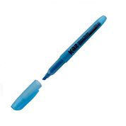 Pincel Marca Texto Azul Fluorescente Unidade