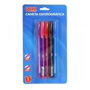 Caneta Esferografica Ponta 1.0Mm Com 5 Cores