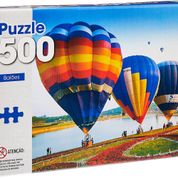 Quebra Cabeca Puzzle 500 Pecas Tailandia Baloes +7 Anos Nig