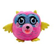 Pelucia Linguarudo Squish Mania Coruja 12cm Toyng