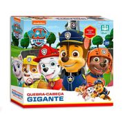 Quebra Cabeca Gigante Paw Patrol +36 Meses  16 Pecas Nig