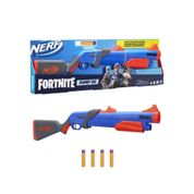 Lançador Nerf Fortnite Pump SG Azul e Laranja - Hasbro F0318