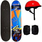 SKATE 24" COM KIT PROTEÇÃO BW013