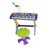 Teclado BW151 Importway Azul Musical 37 Teclas